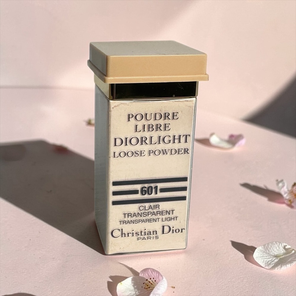 Christian Dior Poudre Libre Diorlight Loose Powder 601 Transparent Light Vintage